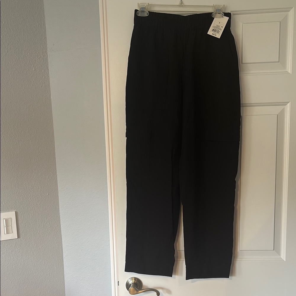 Black High-Waisted Pants